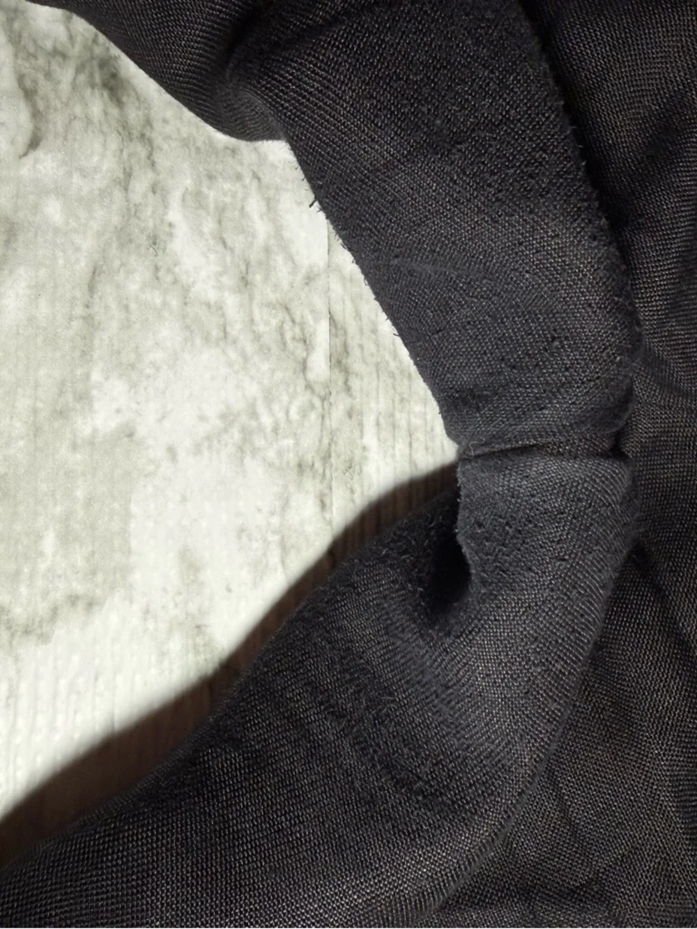 Talbots Women Black Embroidered Fruit Irish linen 16 W Plus - Picture 5 of 7